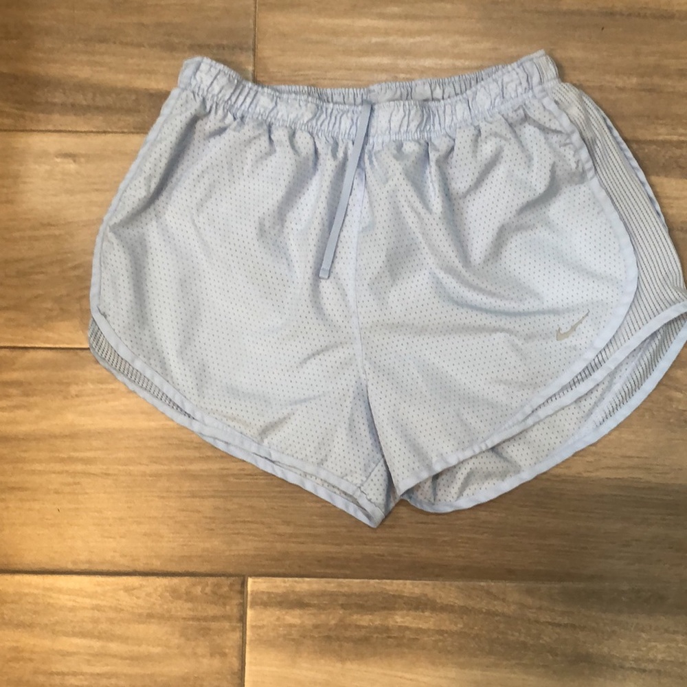 Nike Light Blue Women's Athletic Shorts